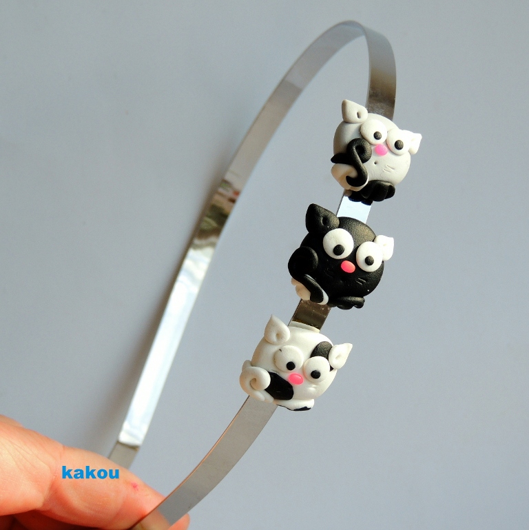 čelenka do vlasů kočičí