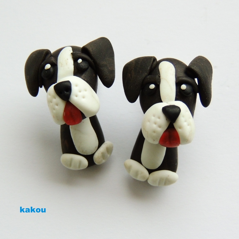 náušnice boxer žíhaný 4 