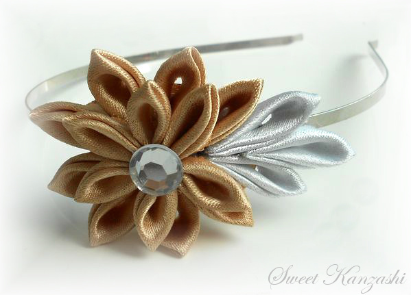 Čelenka Hana Kanzashi 