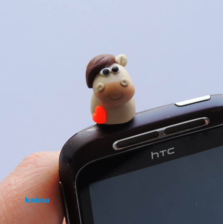 Ozdoba na mobil či tablet - koník