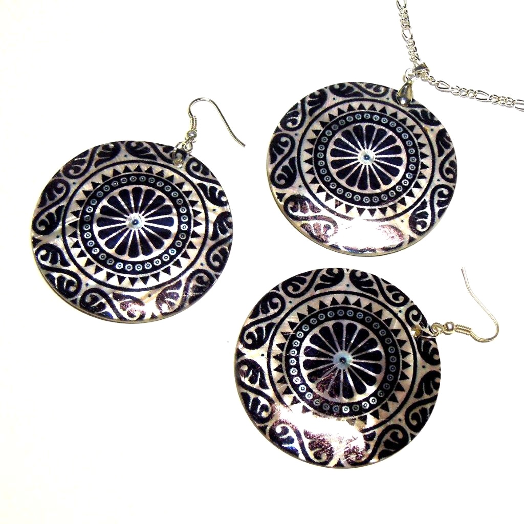 Malovaná perleť - komplet