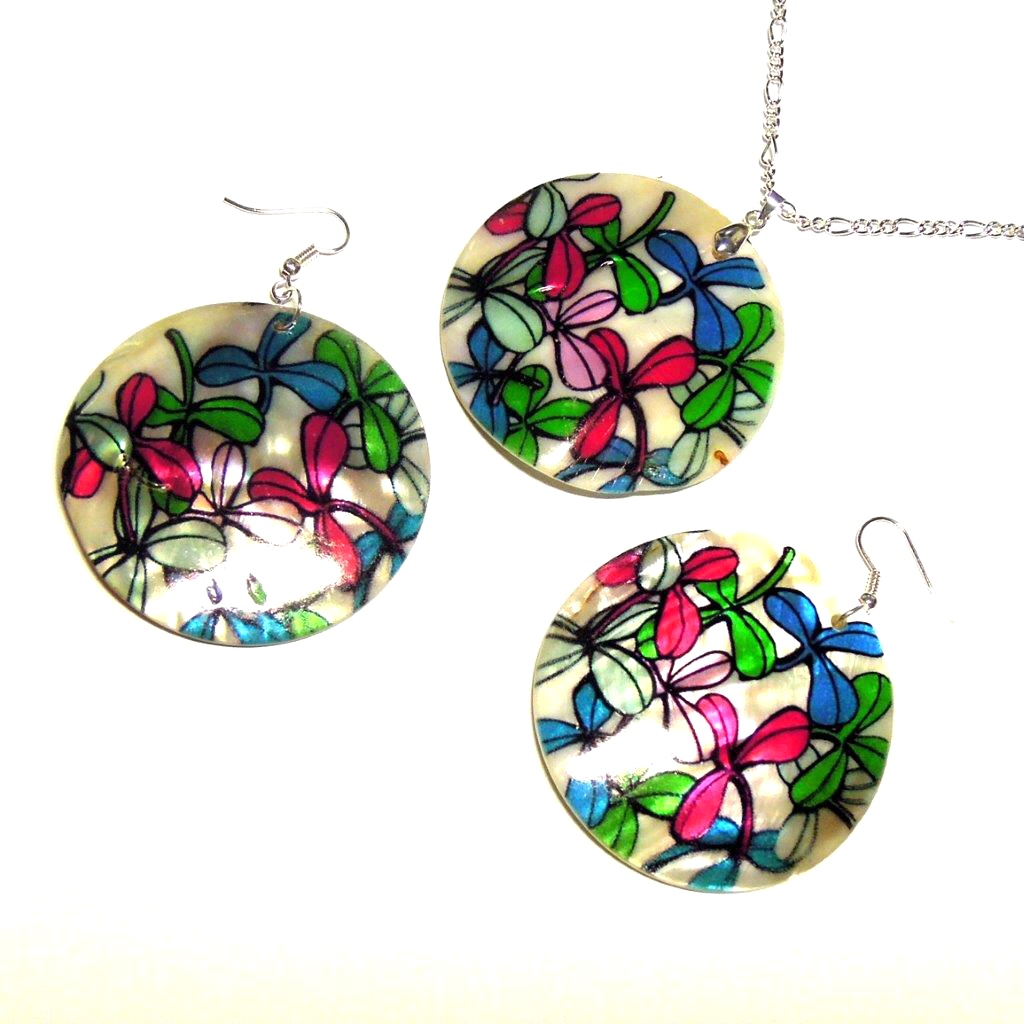 Malovaná perleť - komplet