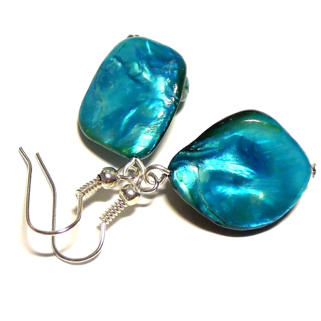 Perleťové naušnice