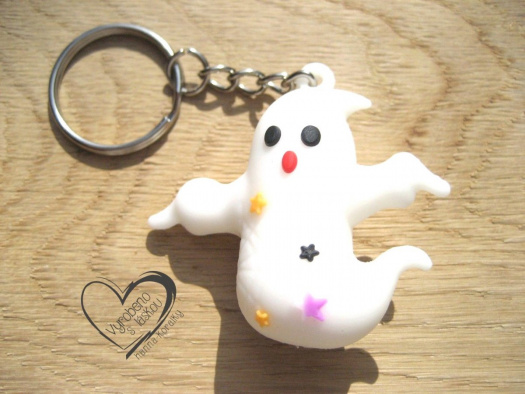 KLÍČENKA - PŘÍVĚSEK - DUCH