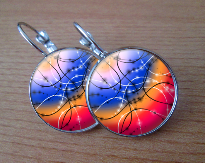 COOL VISACÍ NÁUŠNICE - Duhovky 8