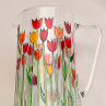 Skleněný džbán 3 l – tulipánový