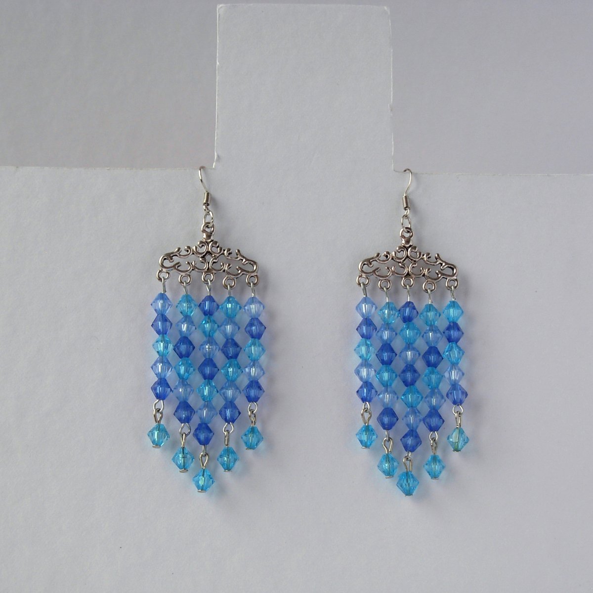 Náušnice Mordré šipky (1214)