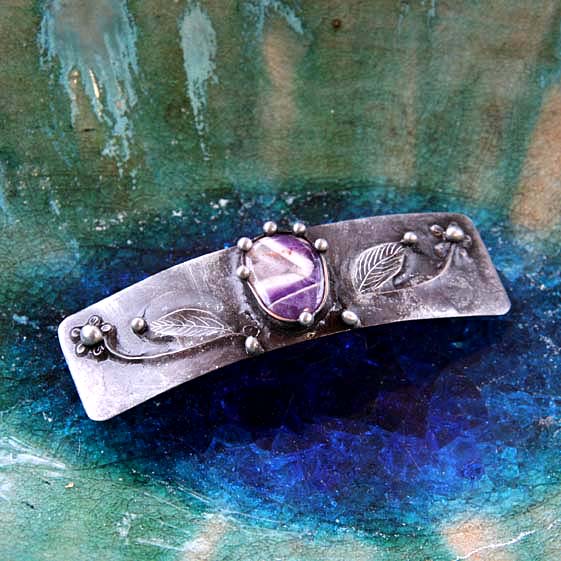 Diana - Vlasová Sponka - Ametyst...