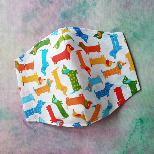 Rouška dvouvrstvá Jezevčíci - skladem