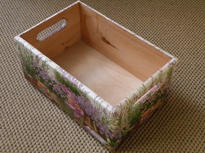 Krabice - bedýnka levandule VÝPRODEJ