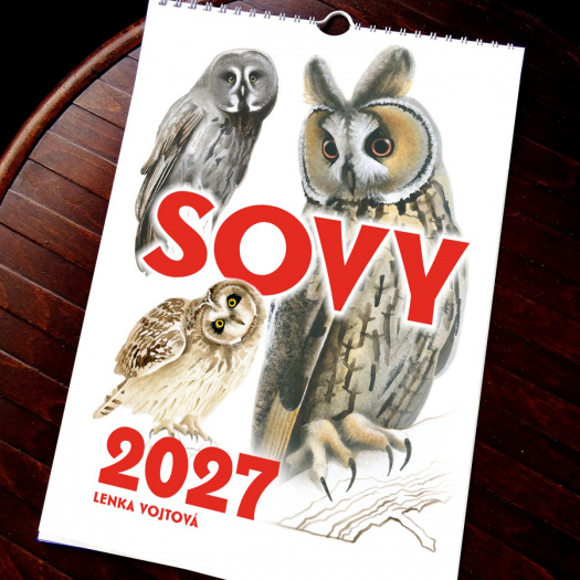 Kalendář 2027 - SOVY