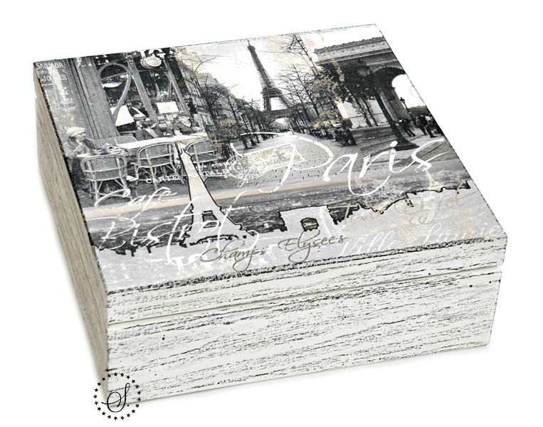 dřevěná truhlička - šperkovnice