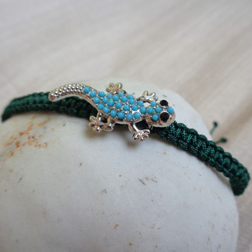 Náramek s ještěrkou