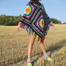"Boho" pončo - pro dospělé (na zakázku)