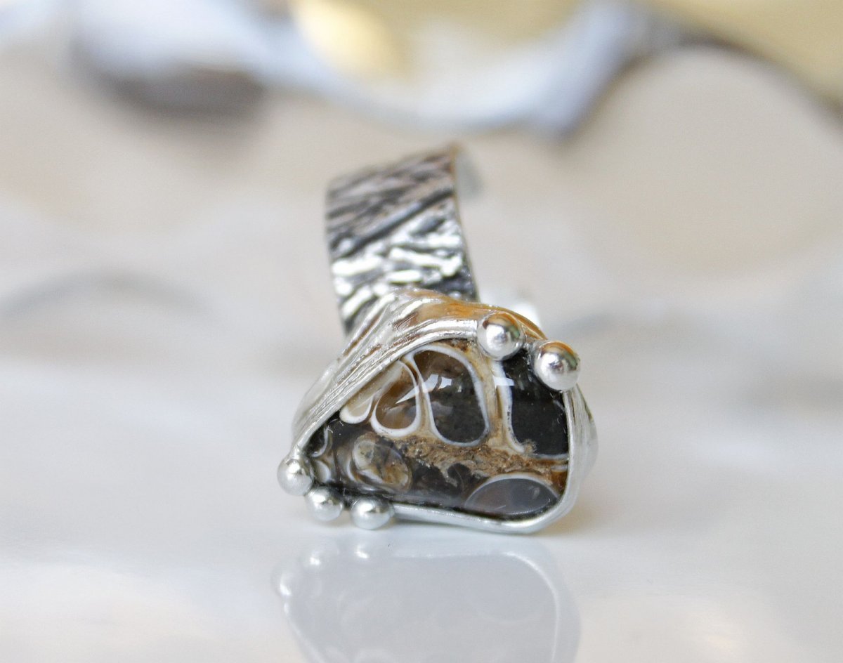 prsten COBRA .. ( turritella)