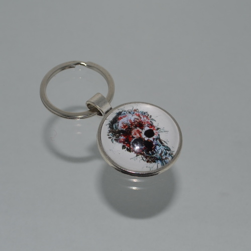 Přívěsek na klíče - lebka (3981)