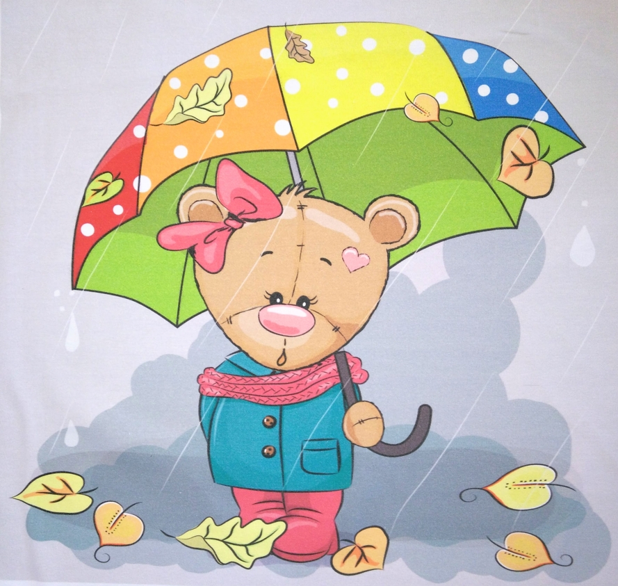 Úpletový panel dětská motiv 40 X 40  ÚPD19