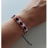 Náramek Shamballa s korálky
