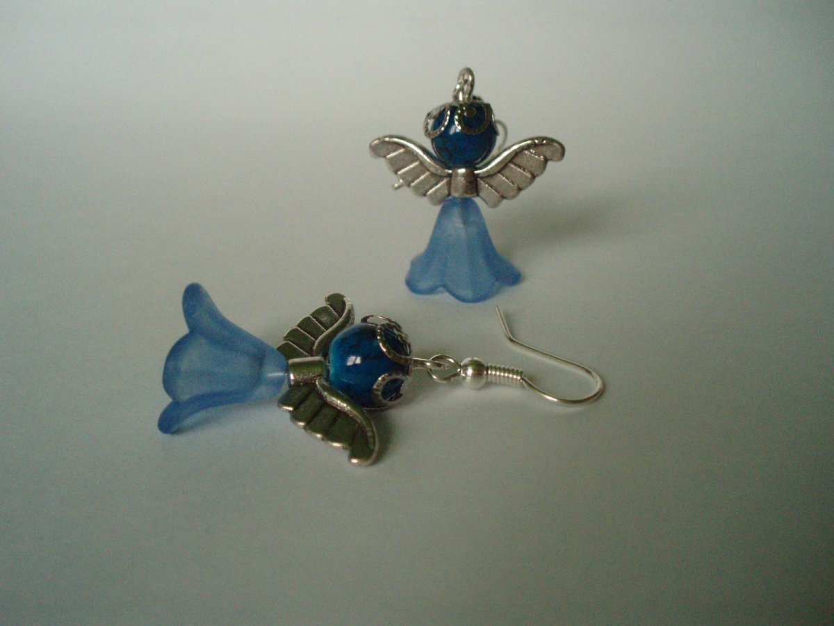 Andělíčkové modrý tmavý