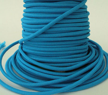 Kulatá pružná šňůra / Modrá pastelová