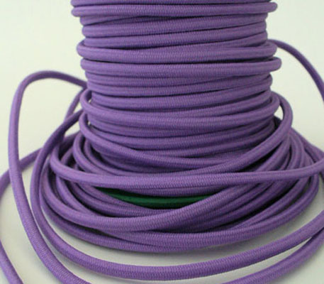 Kulatá pružná šňůra / Fialková 