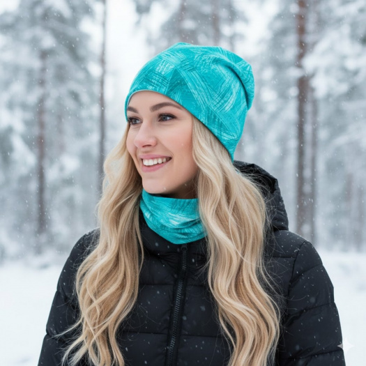 SET ČEPICE S NÁKRČNÍKEM