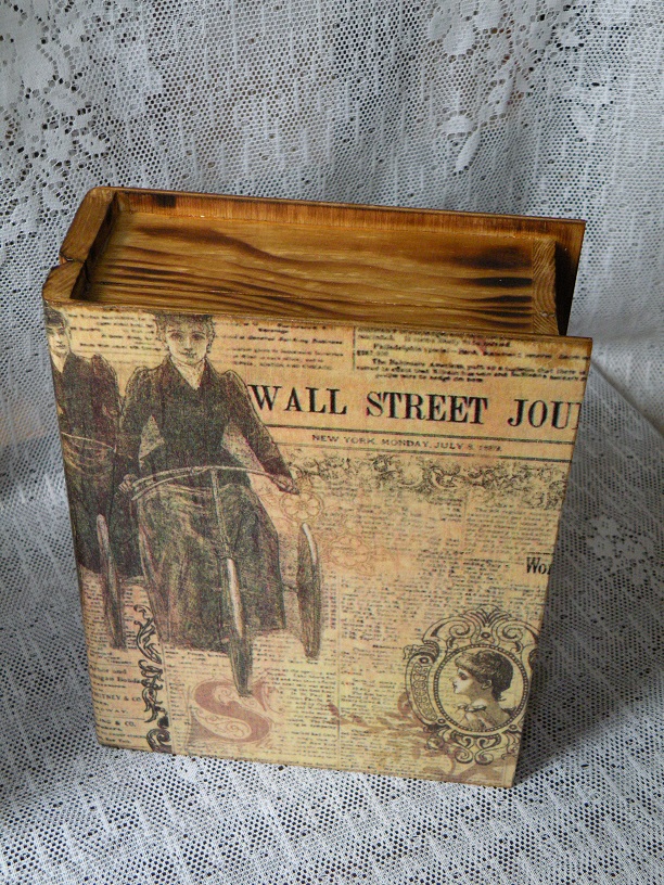 Originální krabička kniha vintage