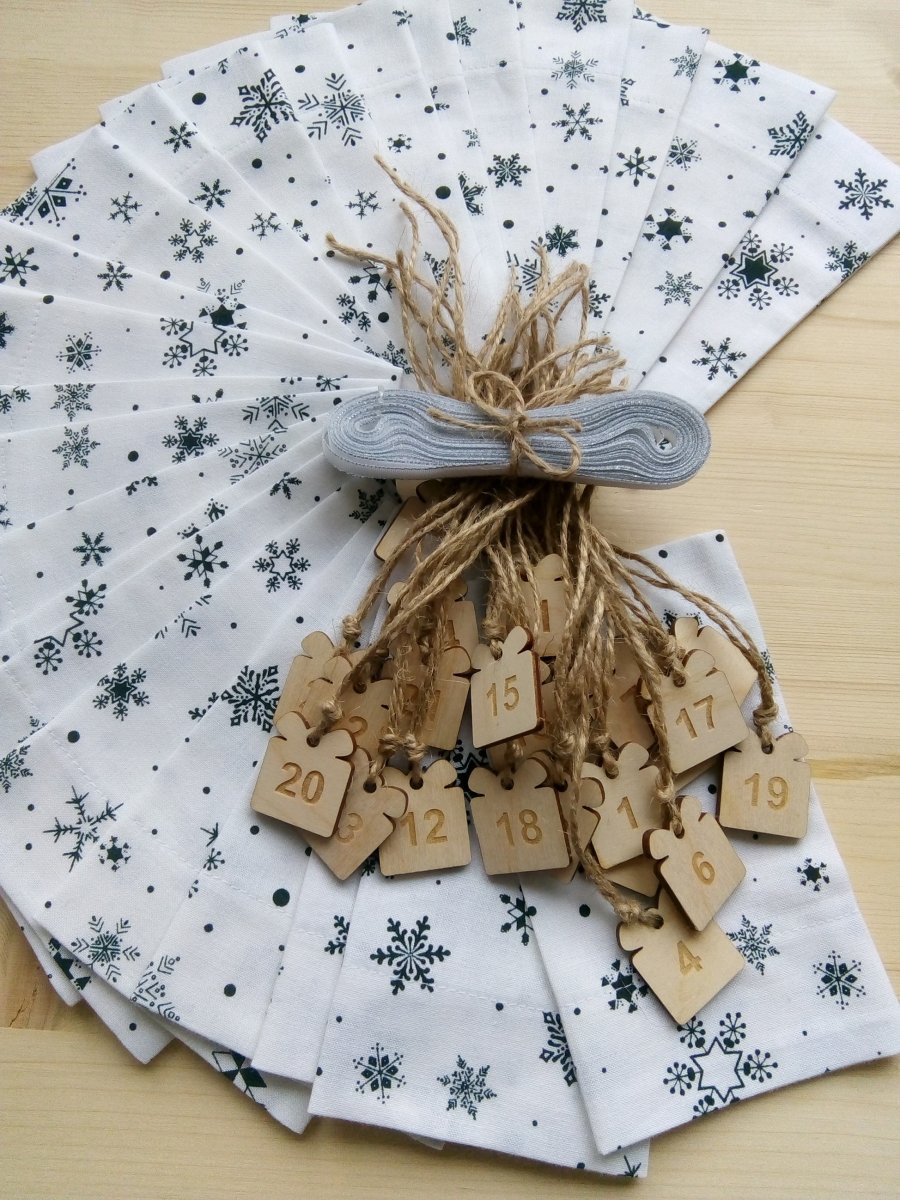 Adventní kalendář šedé vločky - Dárečky