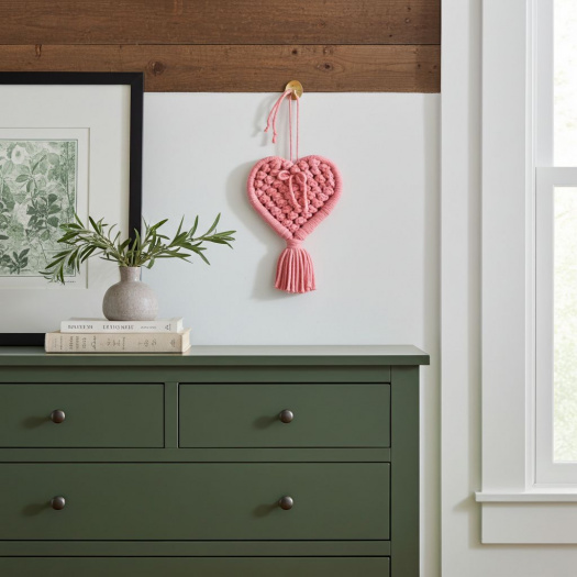 Lososové srdce - dekorace