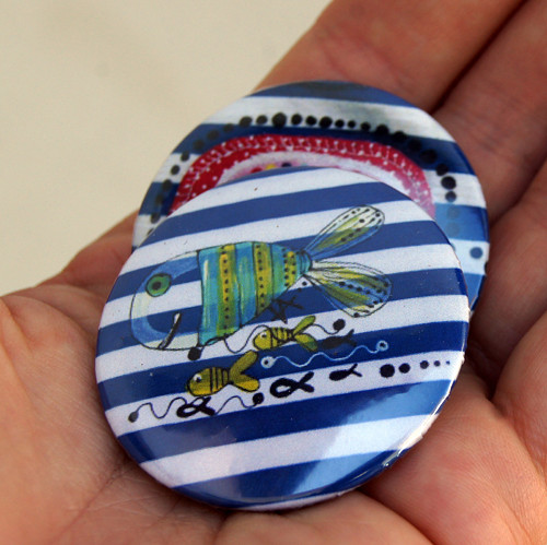 Odznáček VELKÝ  6 cm!