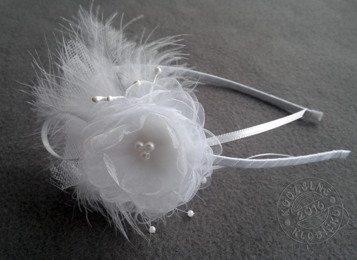 Svatební čelenka I