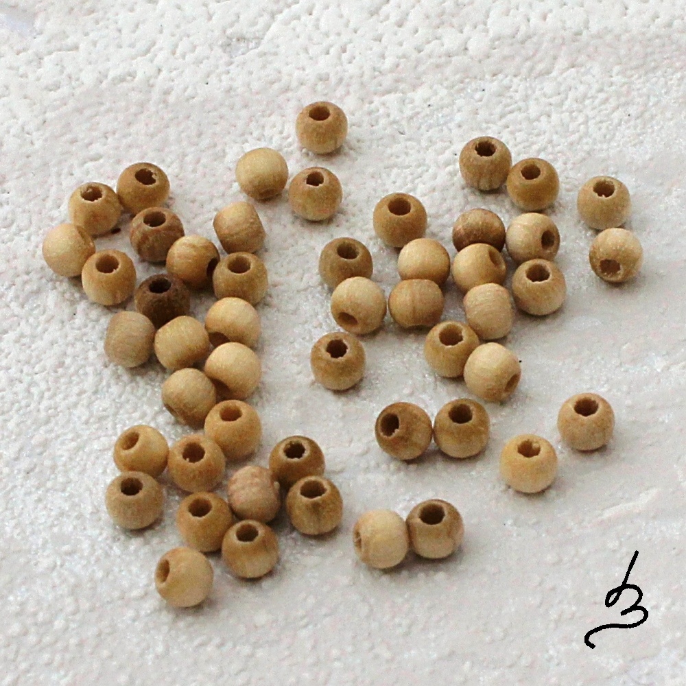 Dřevěné SV dřevo pr. 4 mm - bal. 50 ks