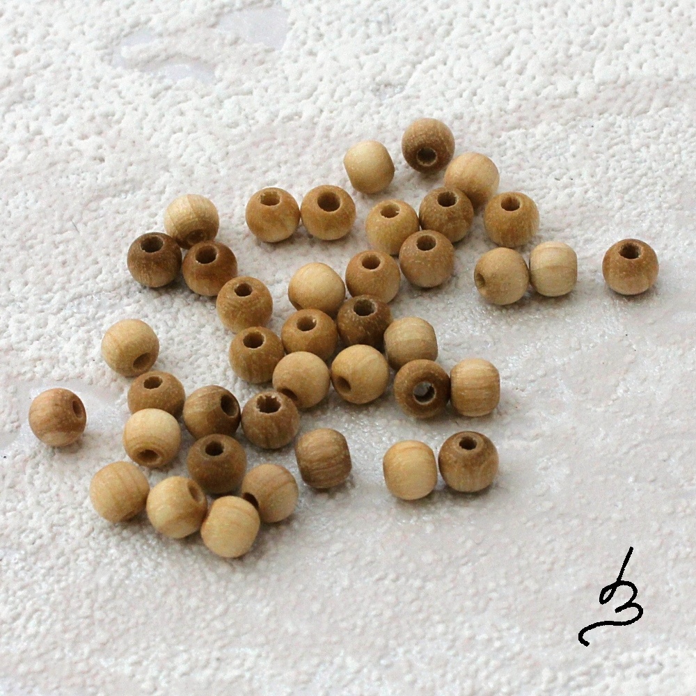 Dřevěné SV dřevo pr. 5 mm - bal. 40 ks