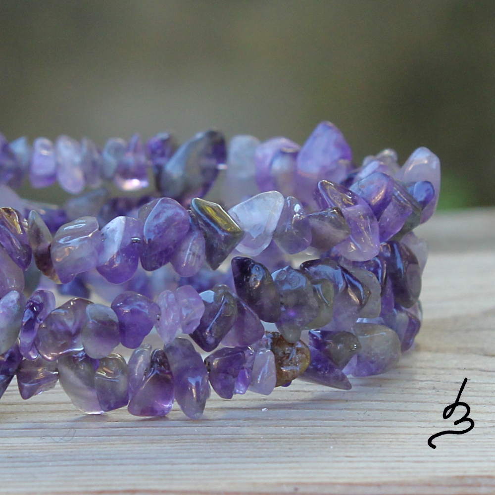 Ametystový náramek