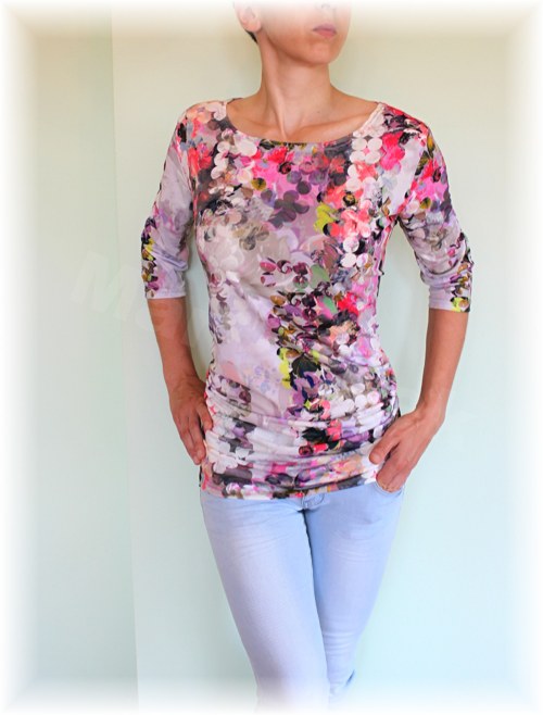 Triko s řasením v pase vz.139