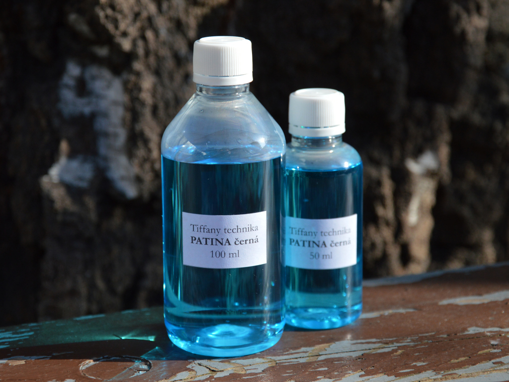 Černá patina 100 ml pro Tiffany techniku
