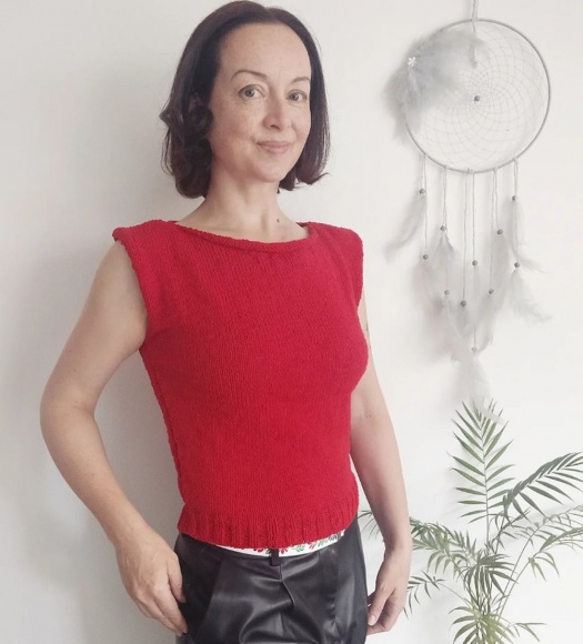 letní top XS - M