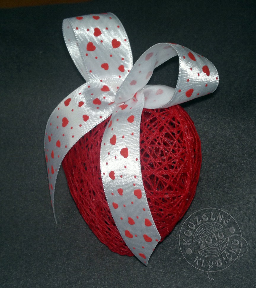 Srdíčko červené 9 cm