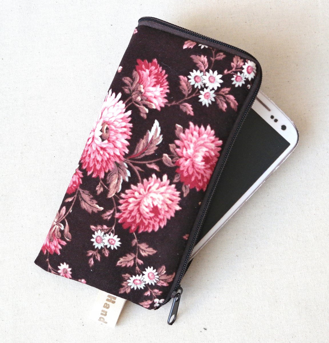 KVĚTOVANÝ  - obal na mobil