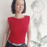 letní top XS - M