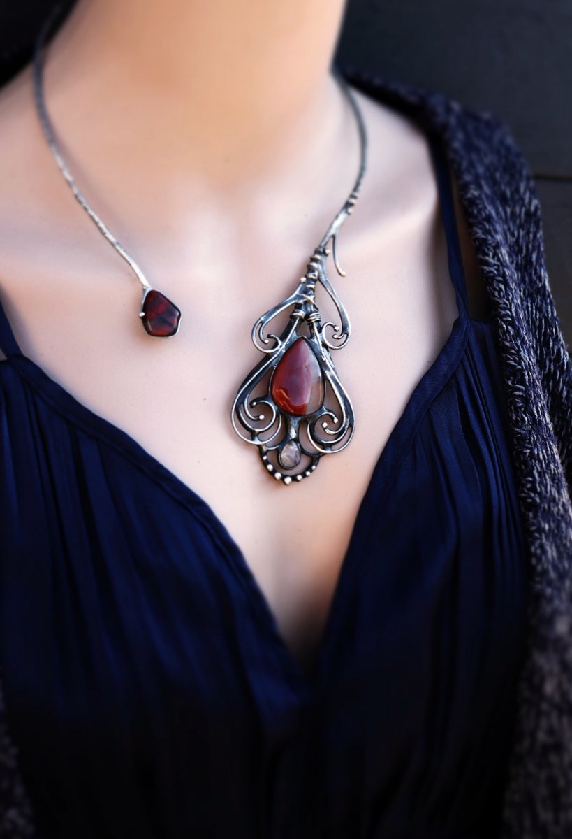 Šperková obruč - Achát