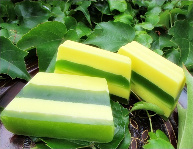 krájené mýdlo - mango a citrusy