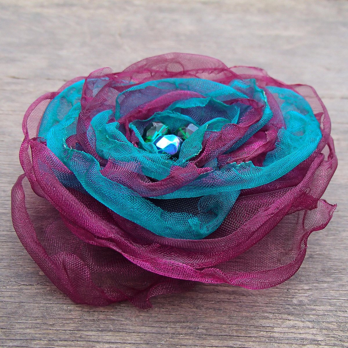 Elsa – 2v1 – brož a ozdoba do vlasů