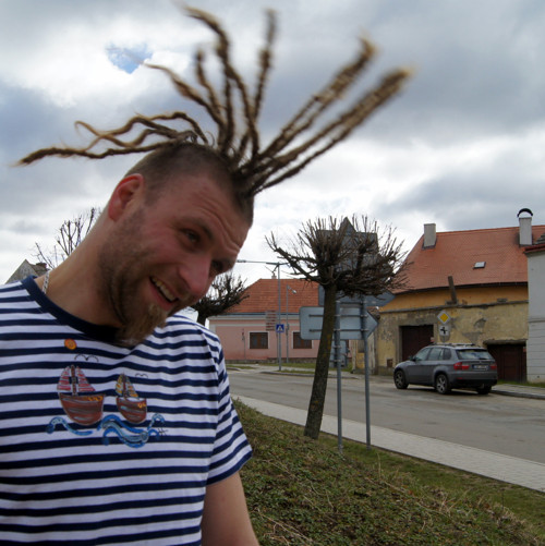 Malované triko dvě lodičky - vel.XS-XXL