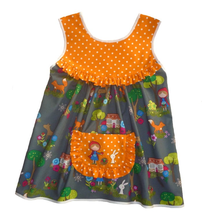 Zástěka - Karkulka v lese