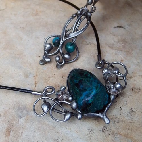 Chryzokolová souprava