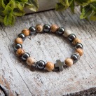 Energetický náramek- Hematit, Jaspis