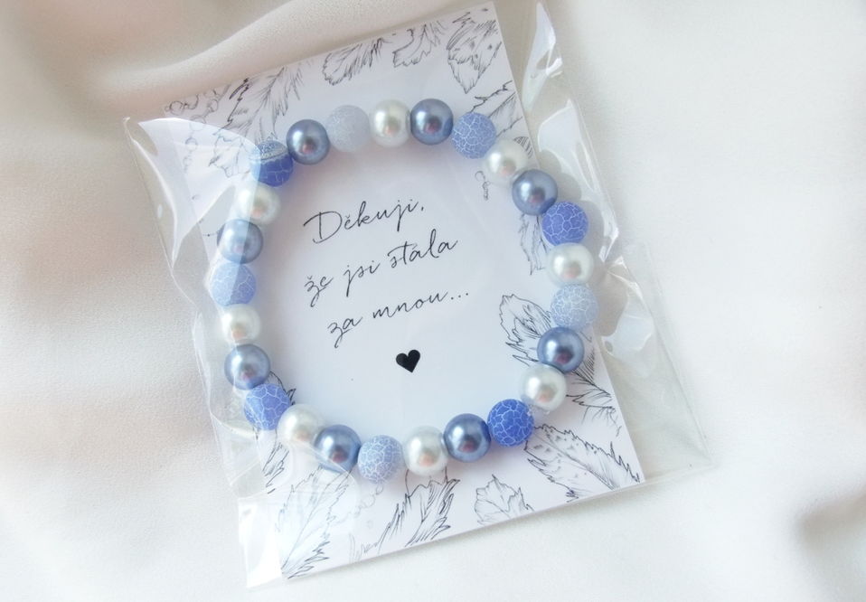 Náramek – achátový 740031