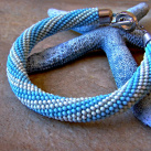 Háčkovaný náramek "Sea"