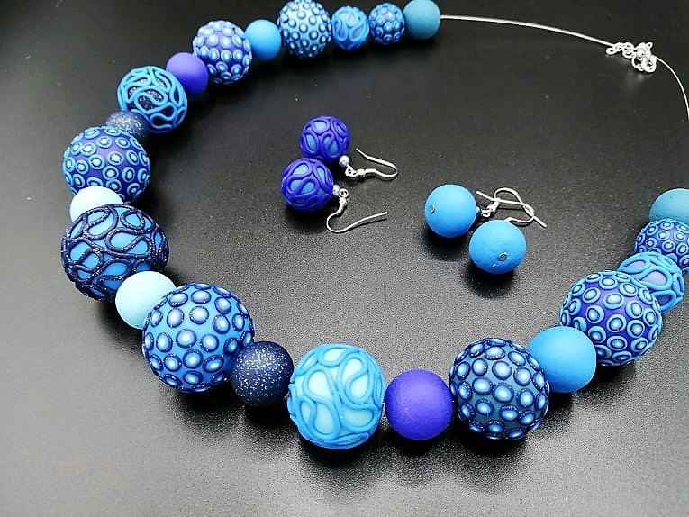 Fimo sada - hravá modrá